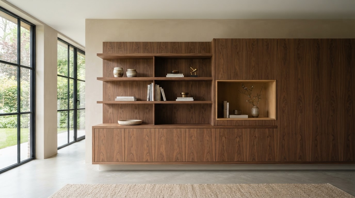 Gefineerd mdf paneel op maat