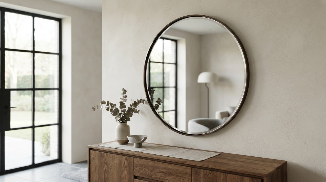 Rond glas op maat