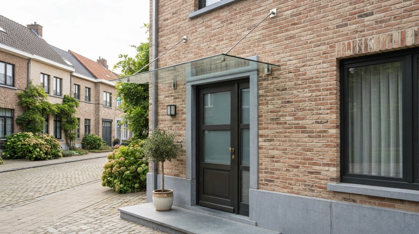 glazen luifel op maat