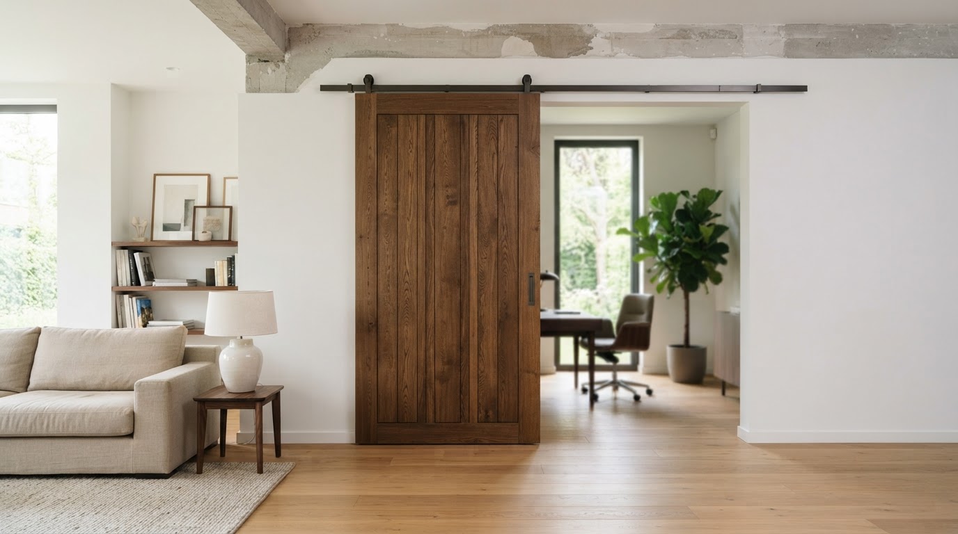 Houten schuifdeur op maat