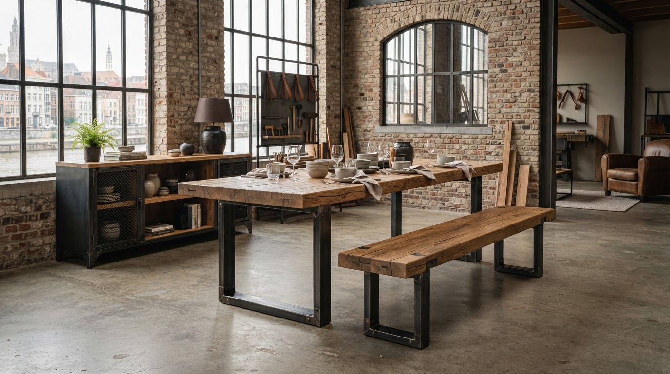 Industriële meubels op maat