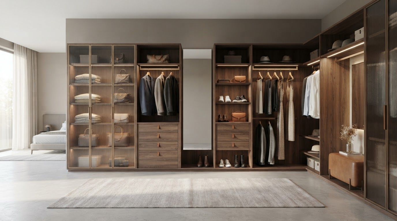 Inloopkast op maat interieur
