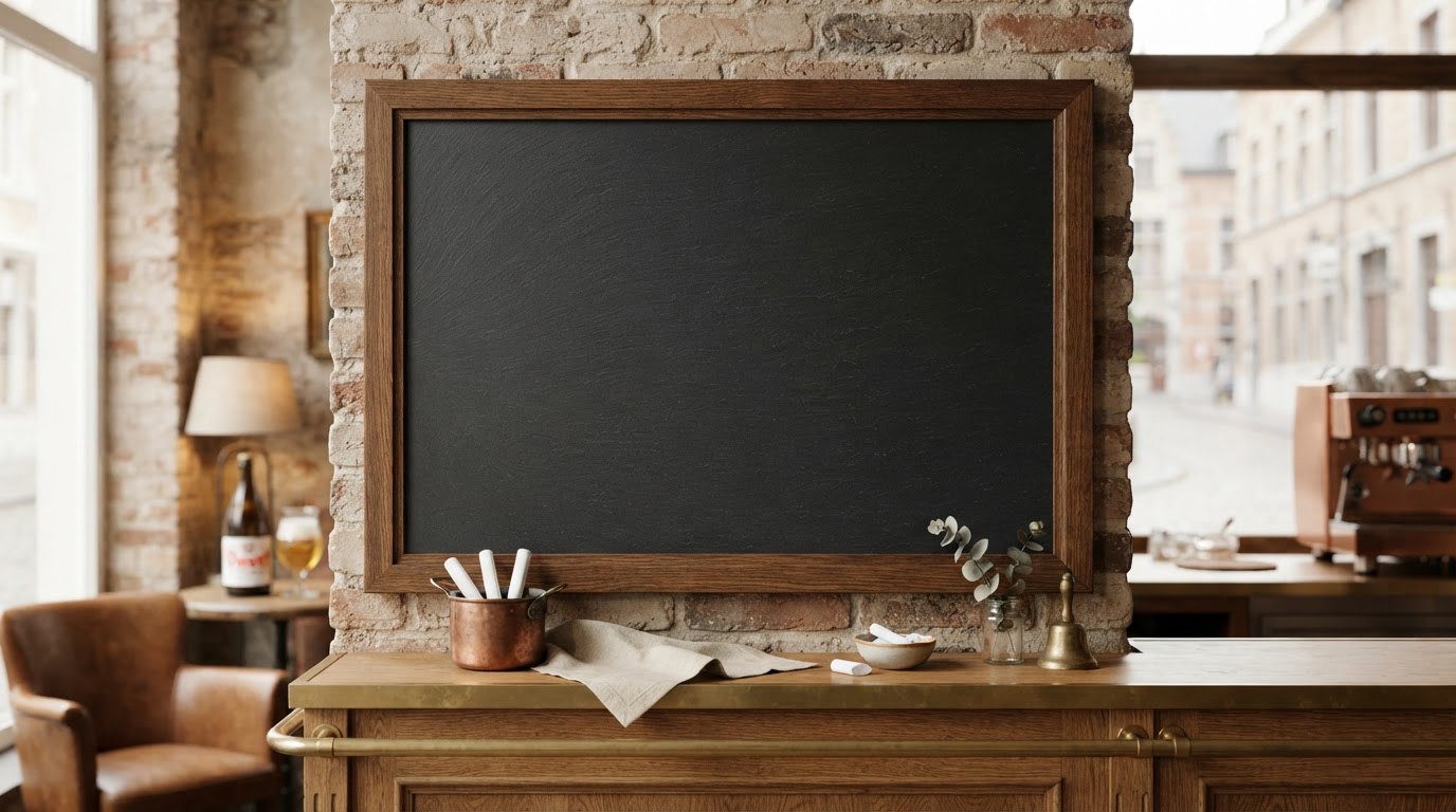 Krijtbord op maat