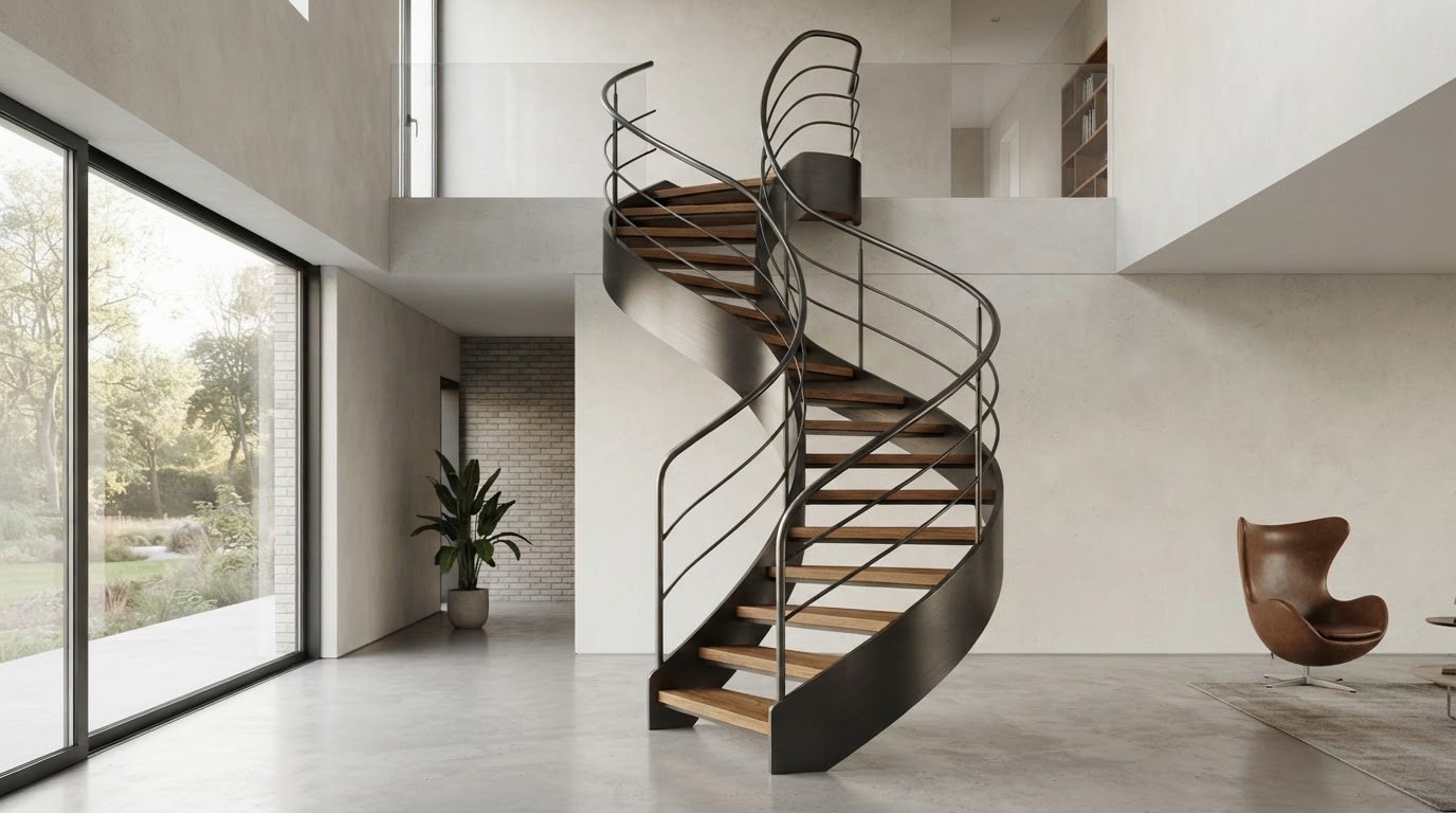 custom spiral staircase