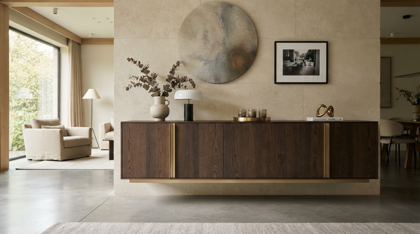 zwevend dressoir op maat