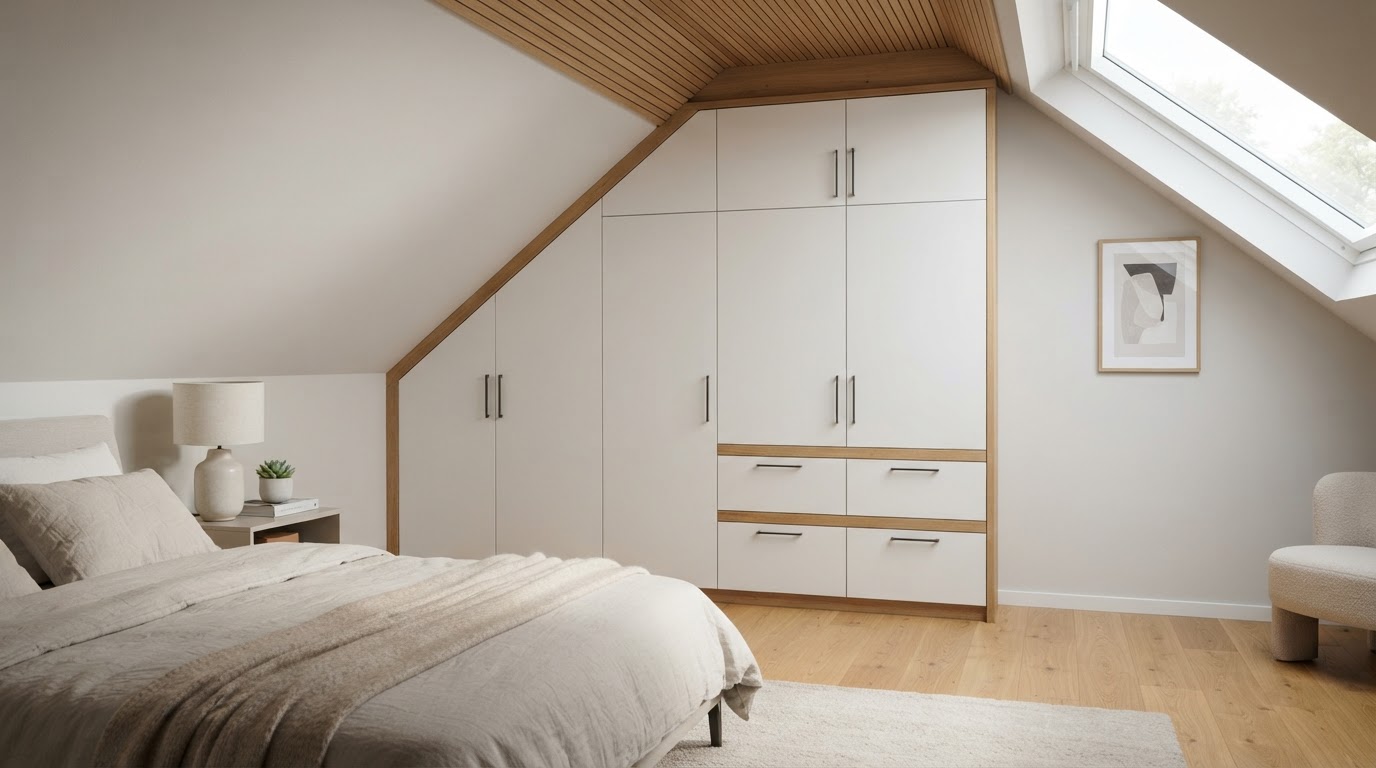 Drempelschrank nach Maß