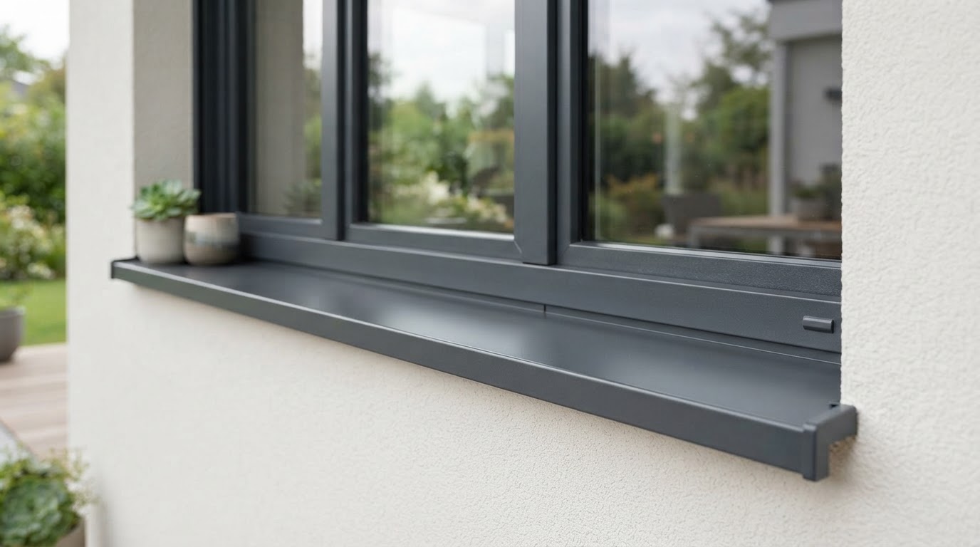 Fensterbank aus Blech nach Maß
