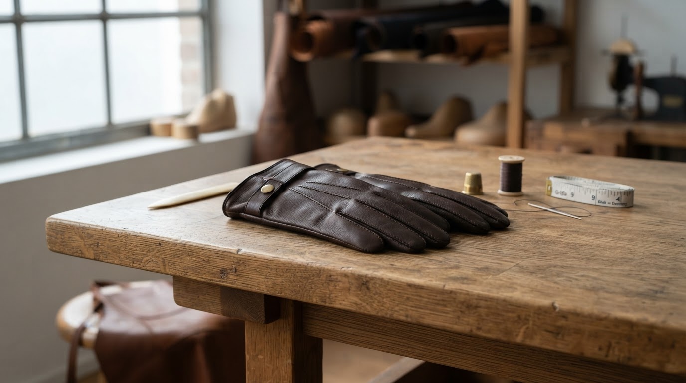 Maßgeschneiderte Lederhandschuhe