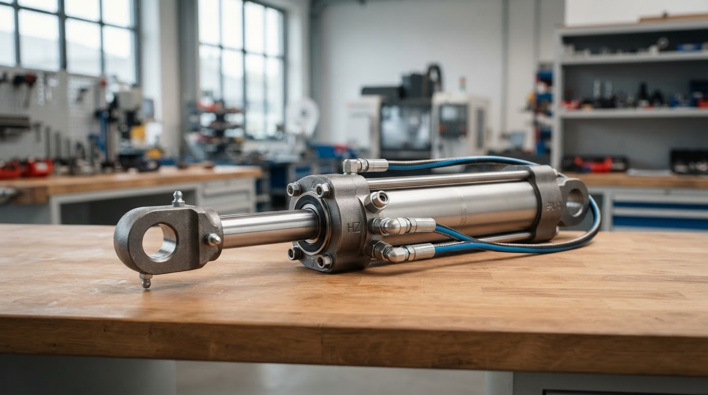 Doppeltwirkender Hydraulikzylinder