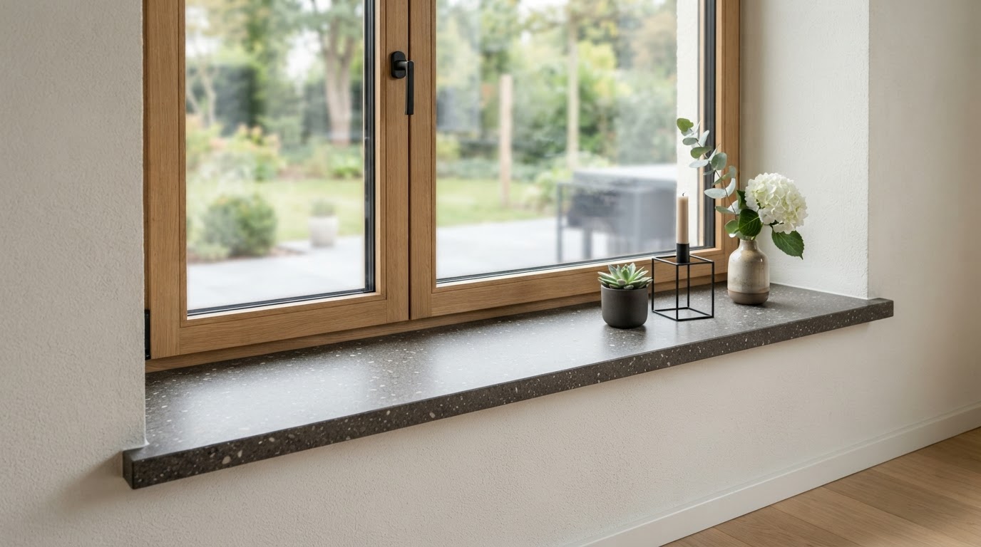 Kunststein Fensterbank nach Maß
