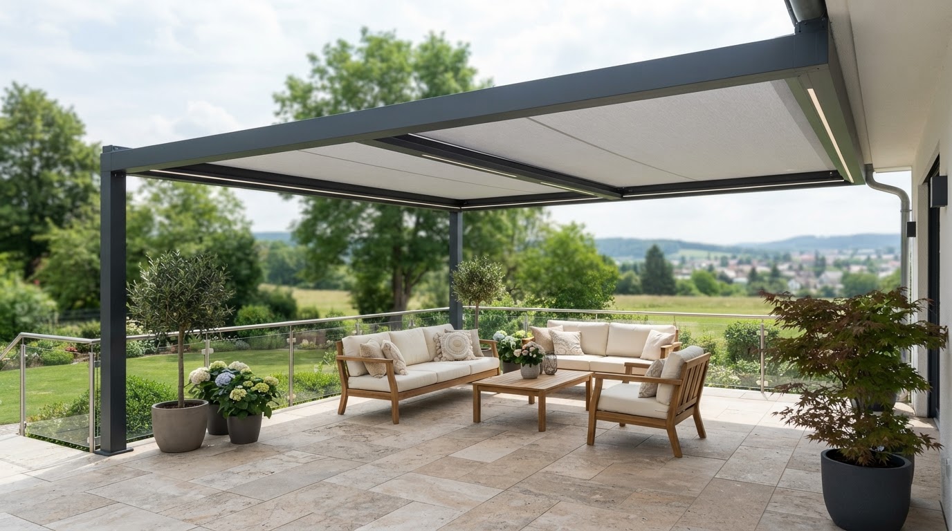 Pergola Markise nach Maß