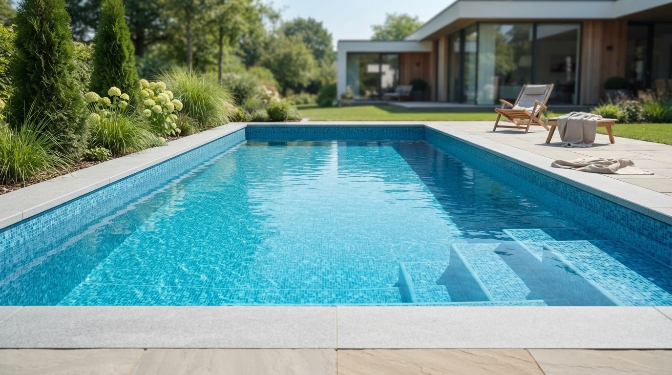 maßgefertigte Poolfolie