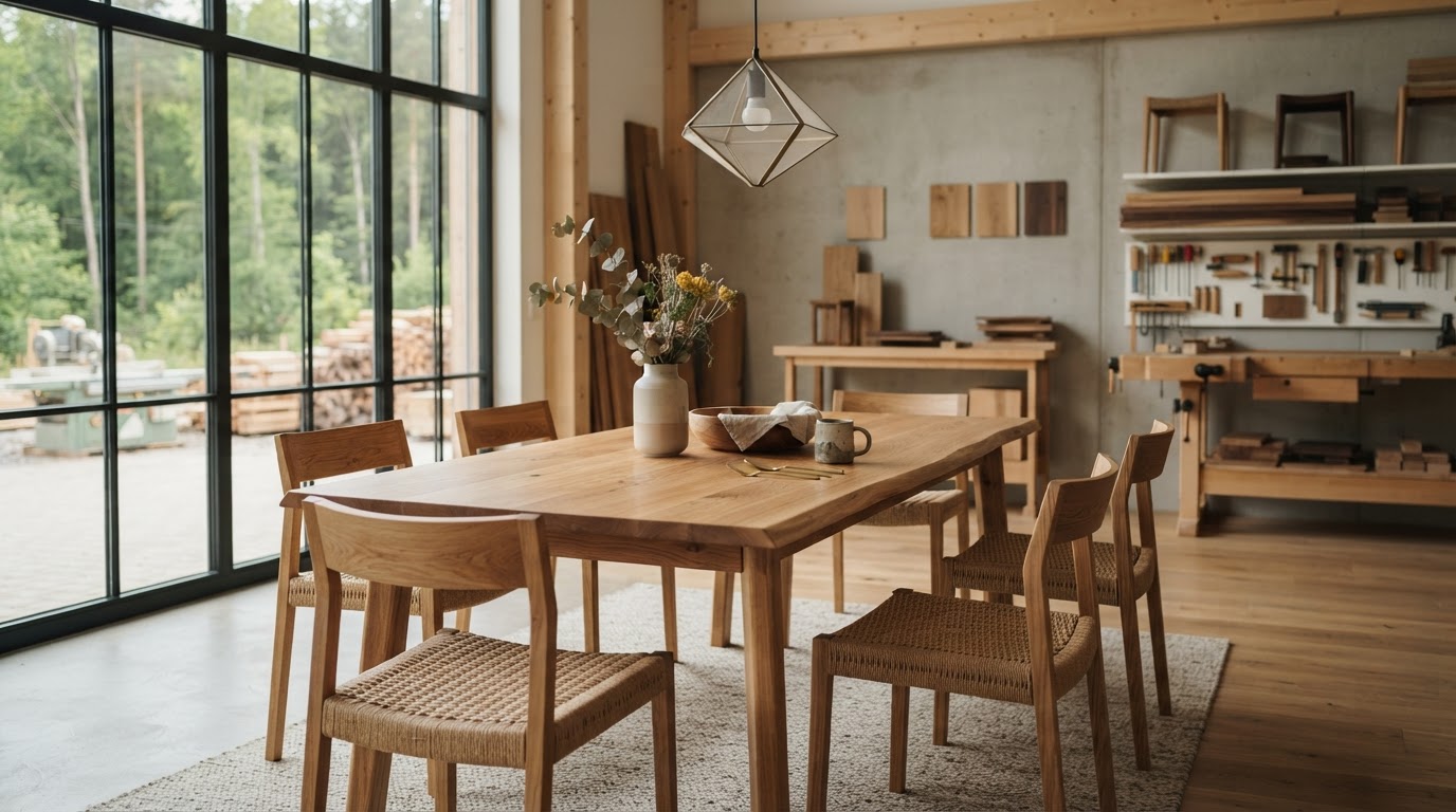 maßgefertigtes Sofa in einem modernen Wohnzimmer