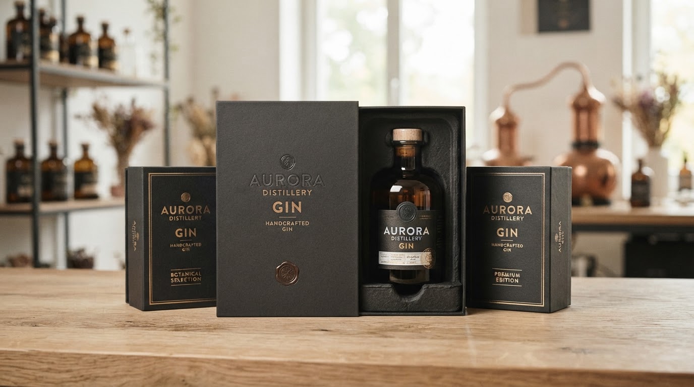 Individuell gestaltete Verpackung