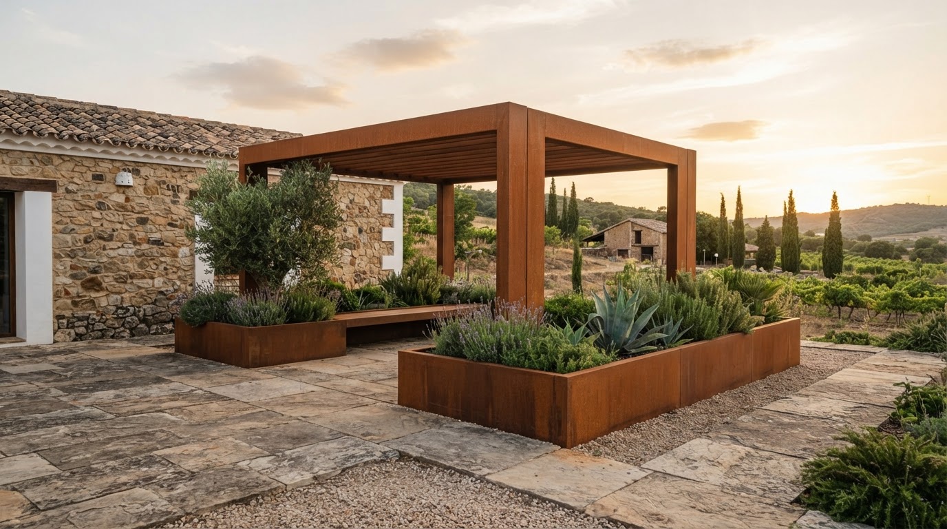 acero corten a medida
