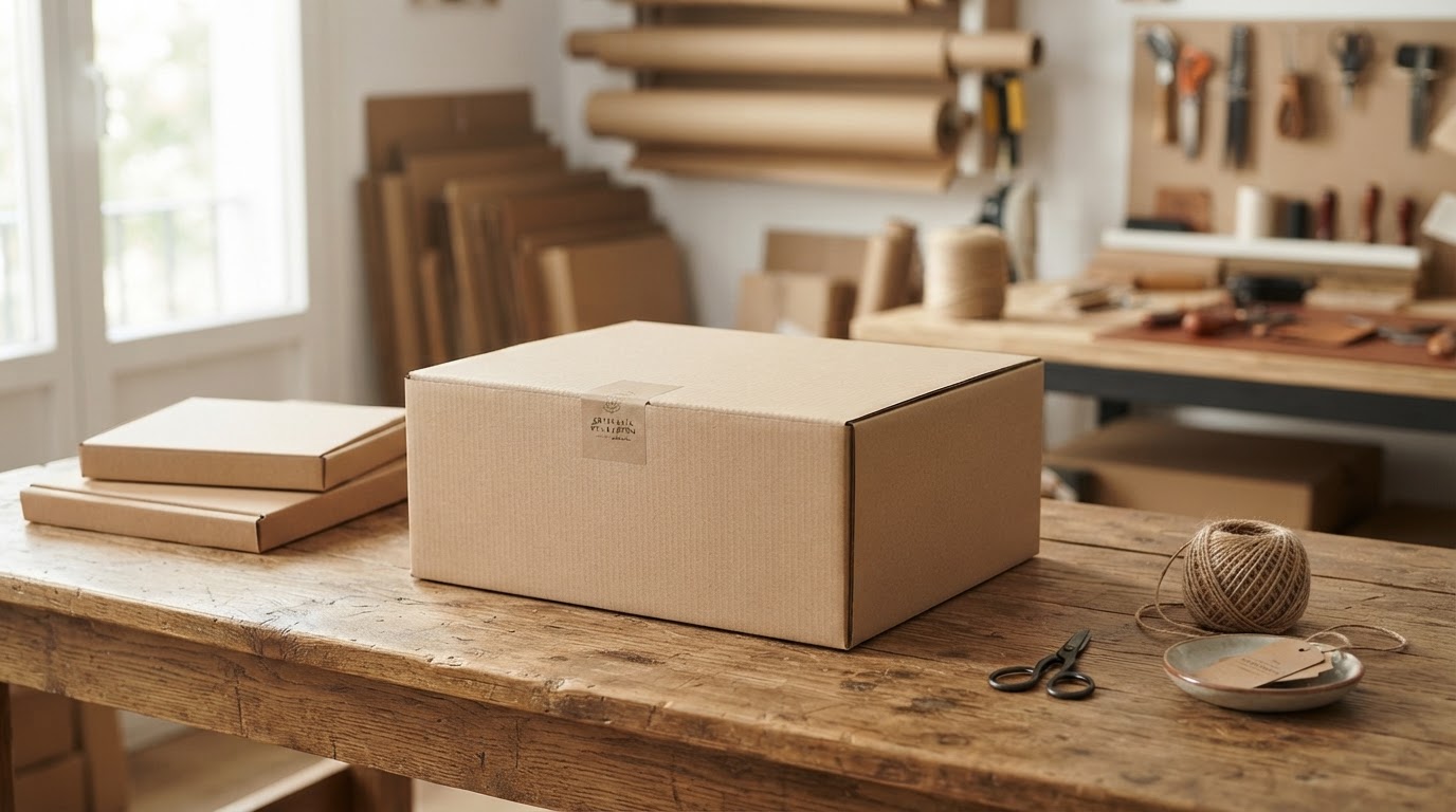 caja de cartón a medida