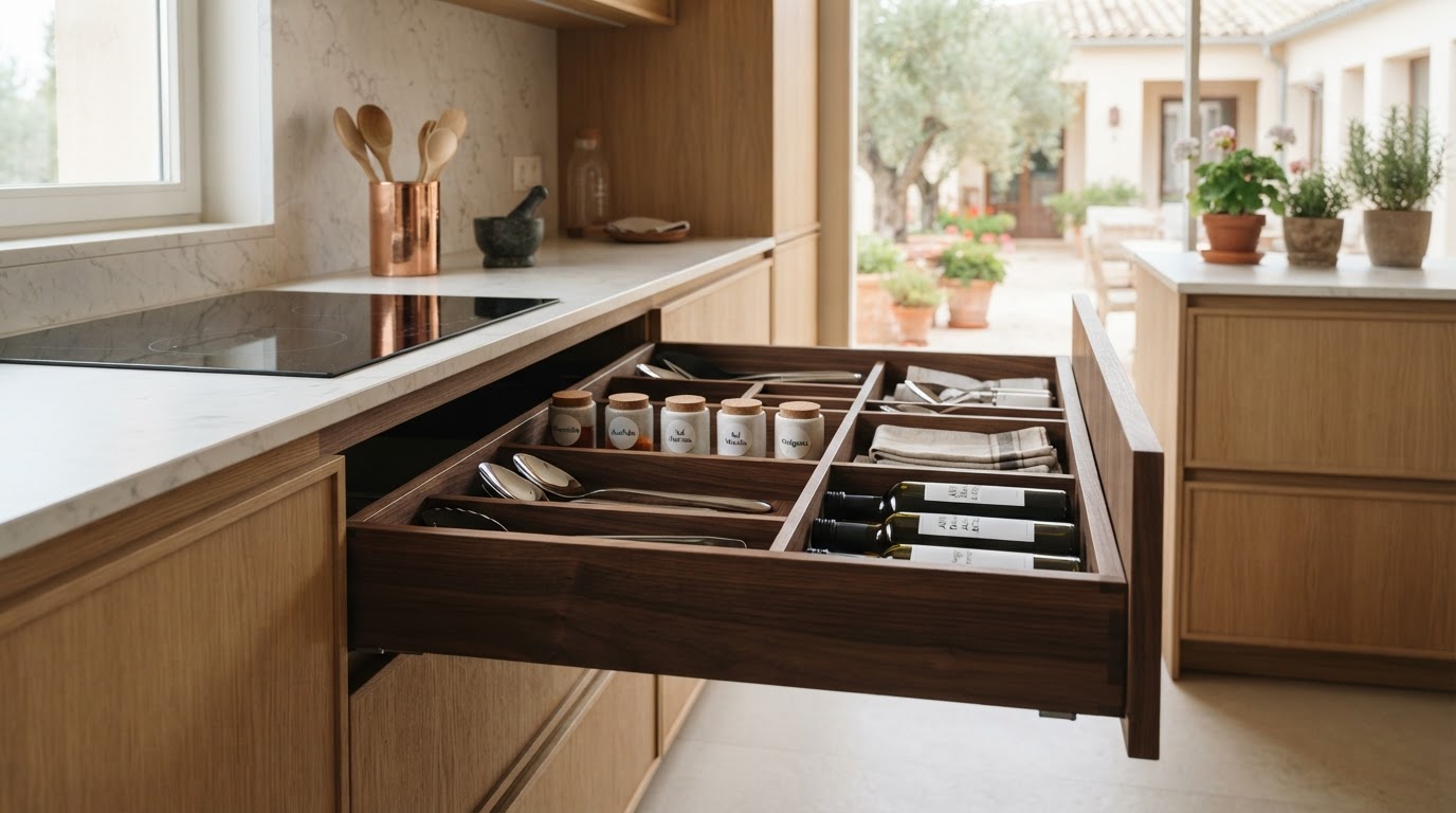 cajones de cocina a medida