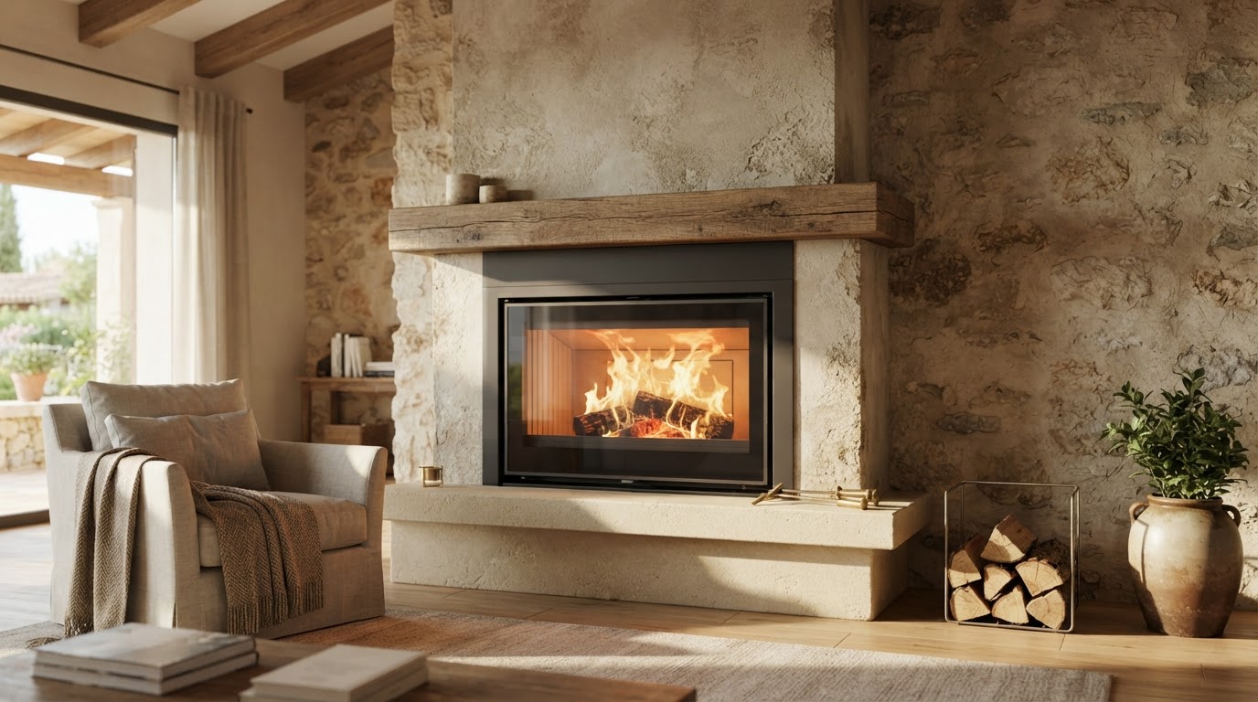 cassette de chimenea a medida