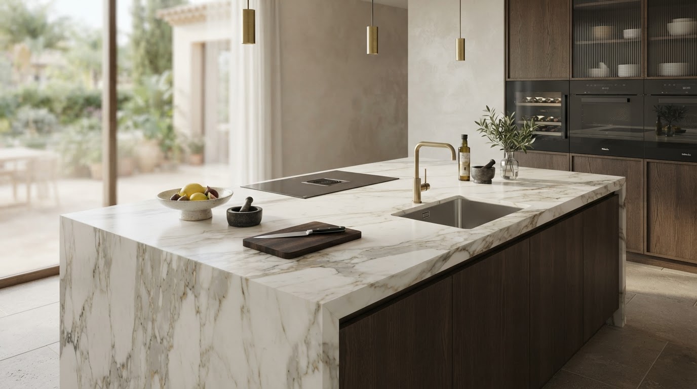 encimera de cocina a medida