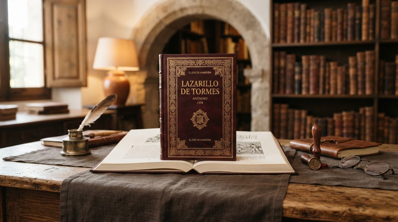 portada de libro clásico personalizado