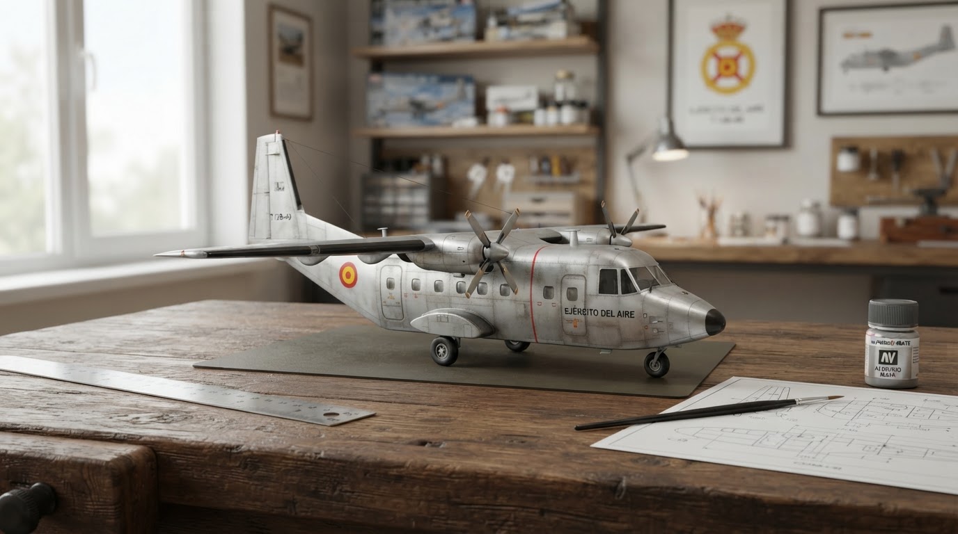 modelo de avión a escala