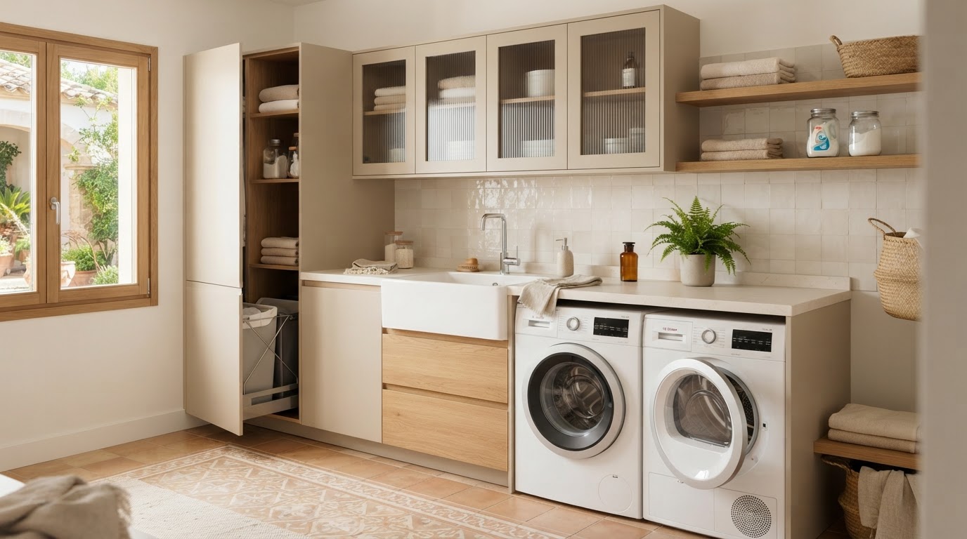 Mueble de lavadero a medida