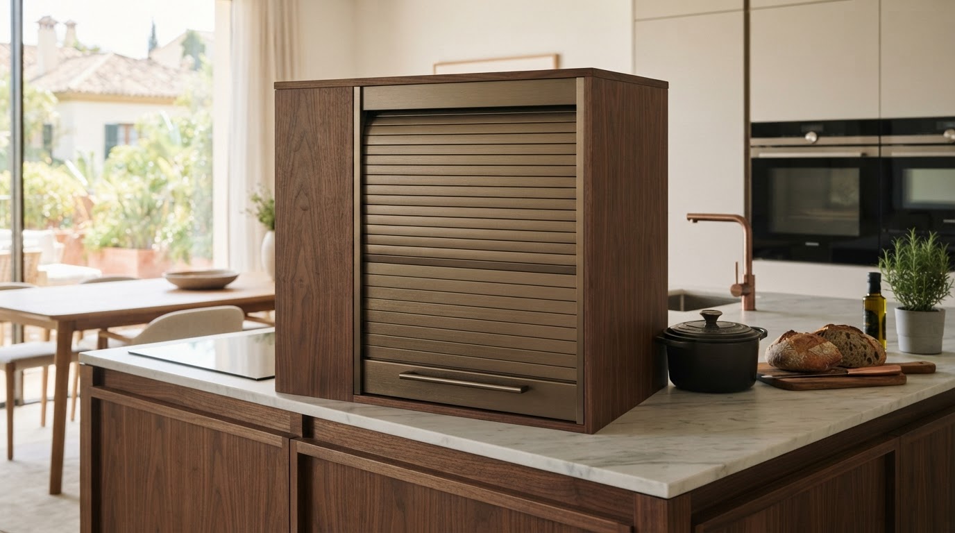 persiana de mueble de cocina a medida