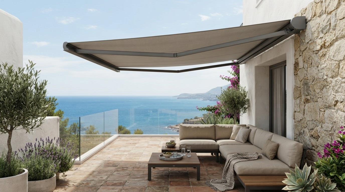 toldo impermeable a medida