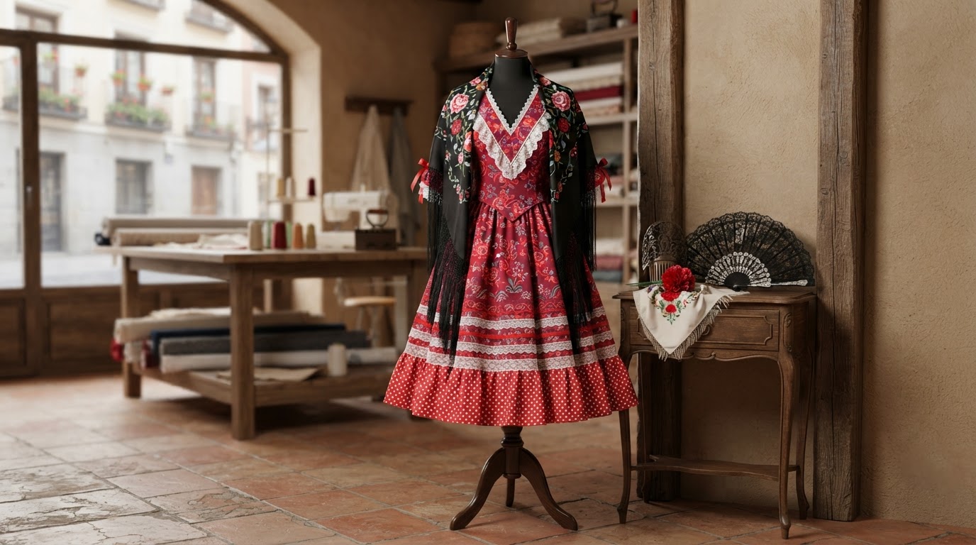 traje de chulapa mujer a medida