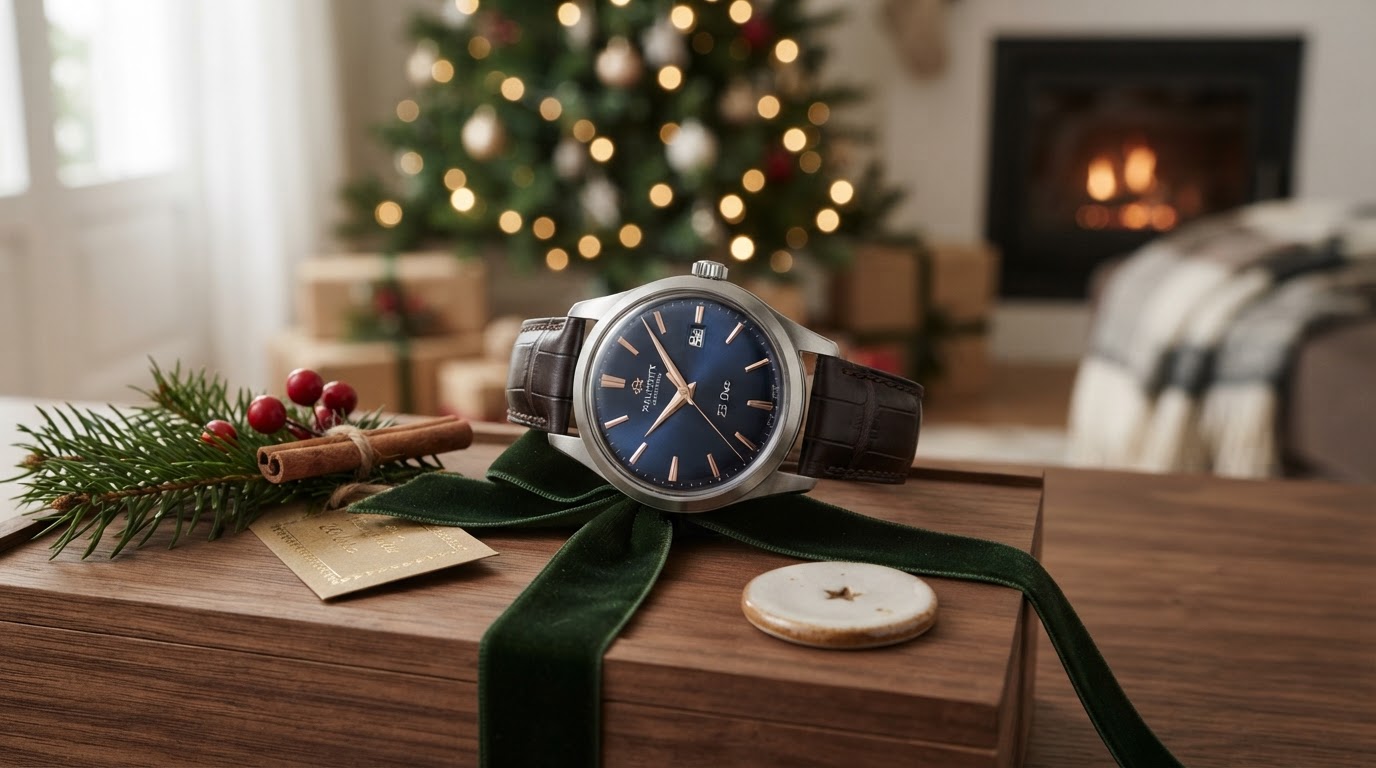 reloj de navidad a medida