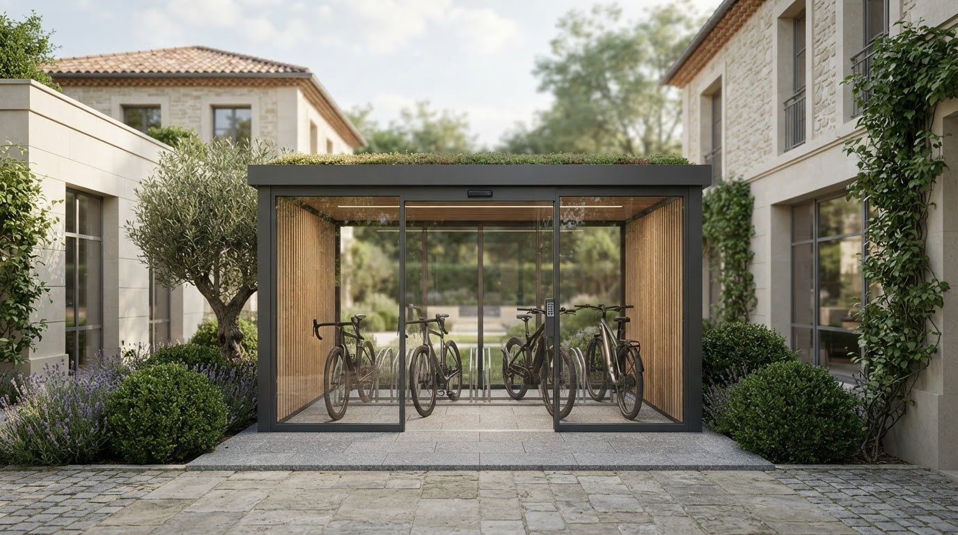 Abri vélo sur mesure