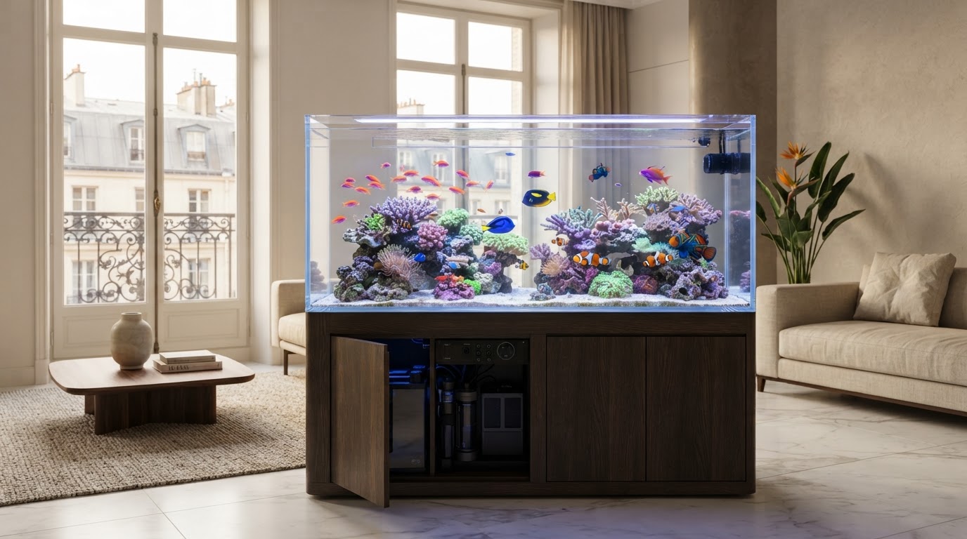Aquarium acrylique sur mesure