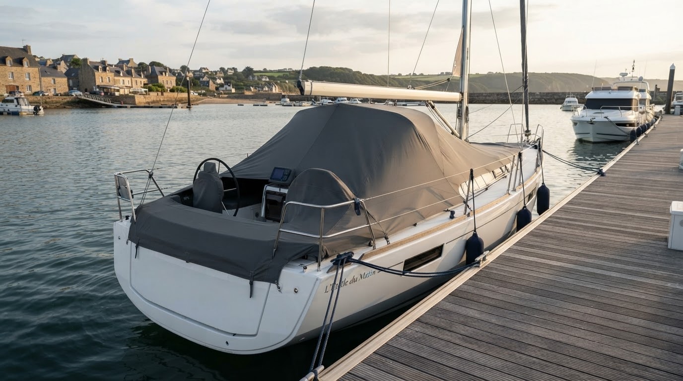 Bâche de bateau sur mesure