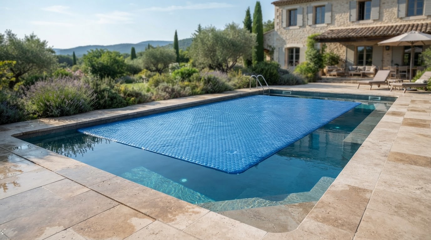 bâche à bulles piscine sur mesure