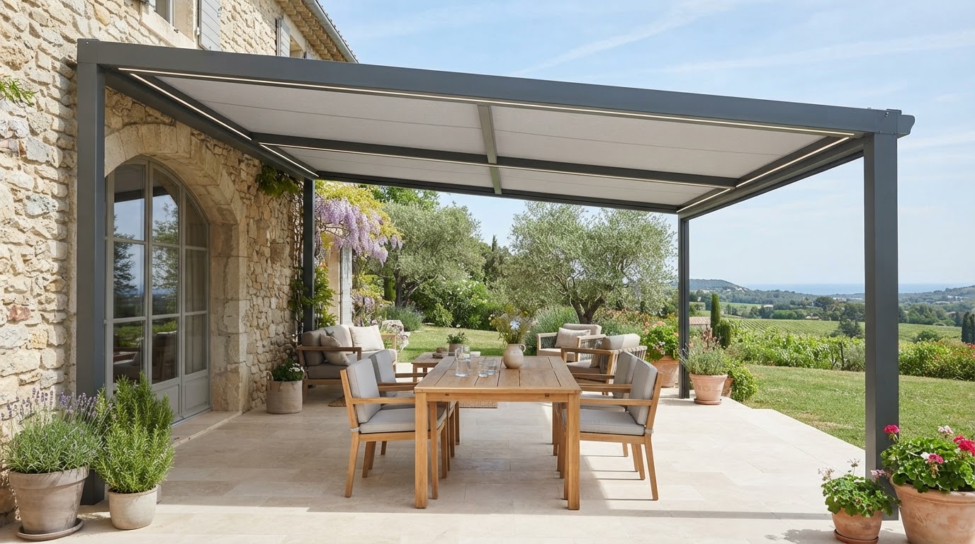 bâche de terrasse sur mesure
