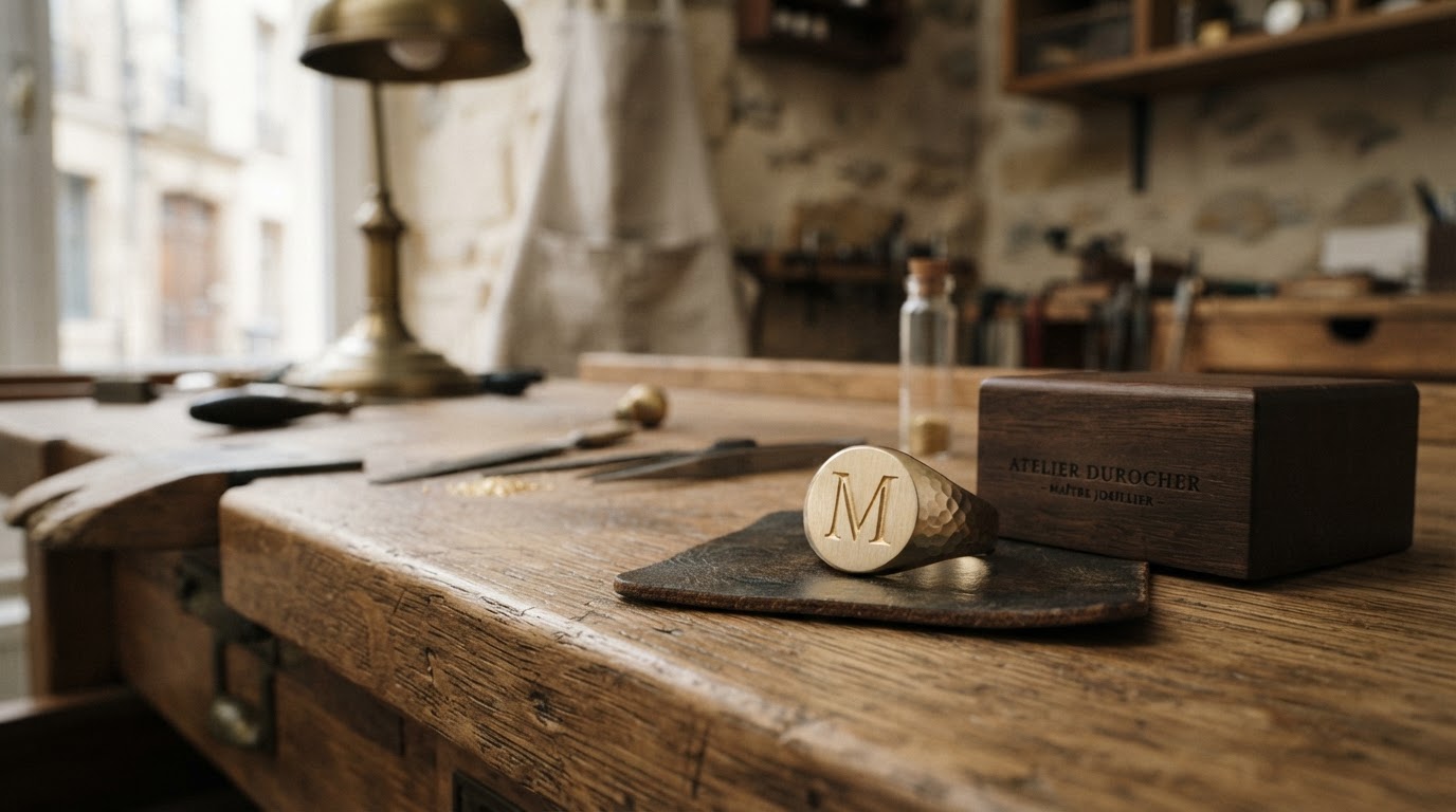 Bague homme sur mesure