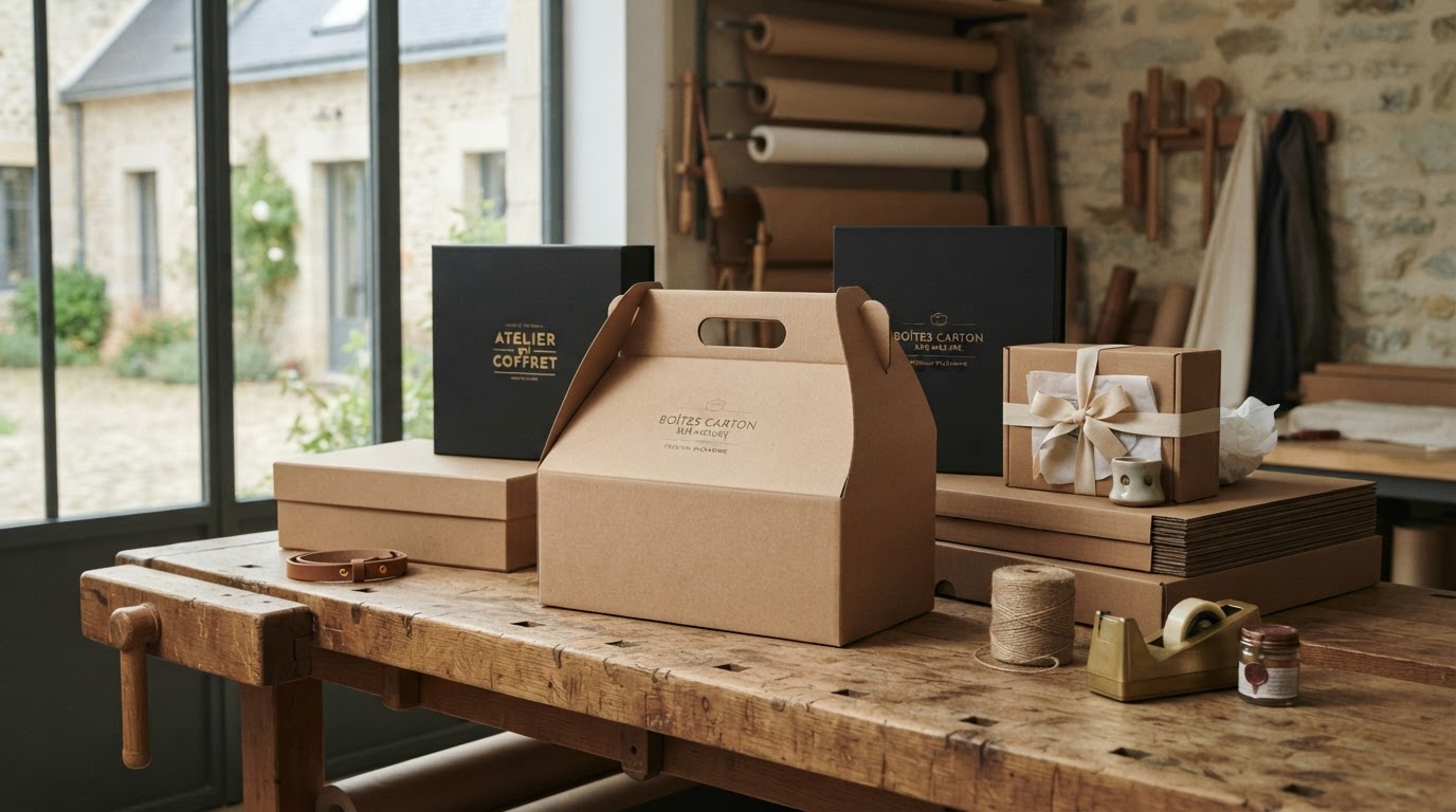 Boîte en carton personnalisée