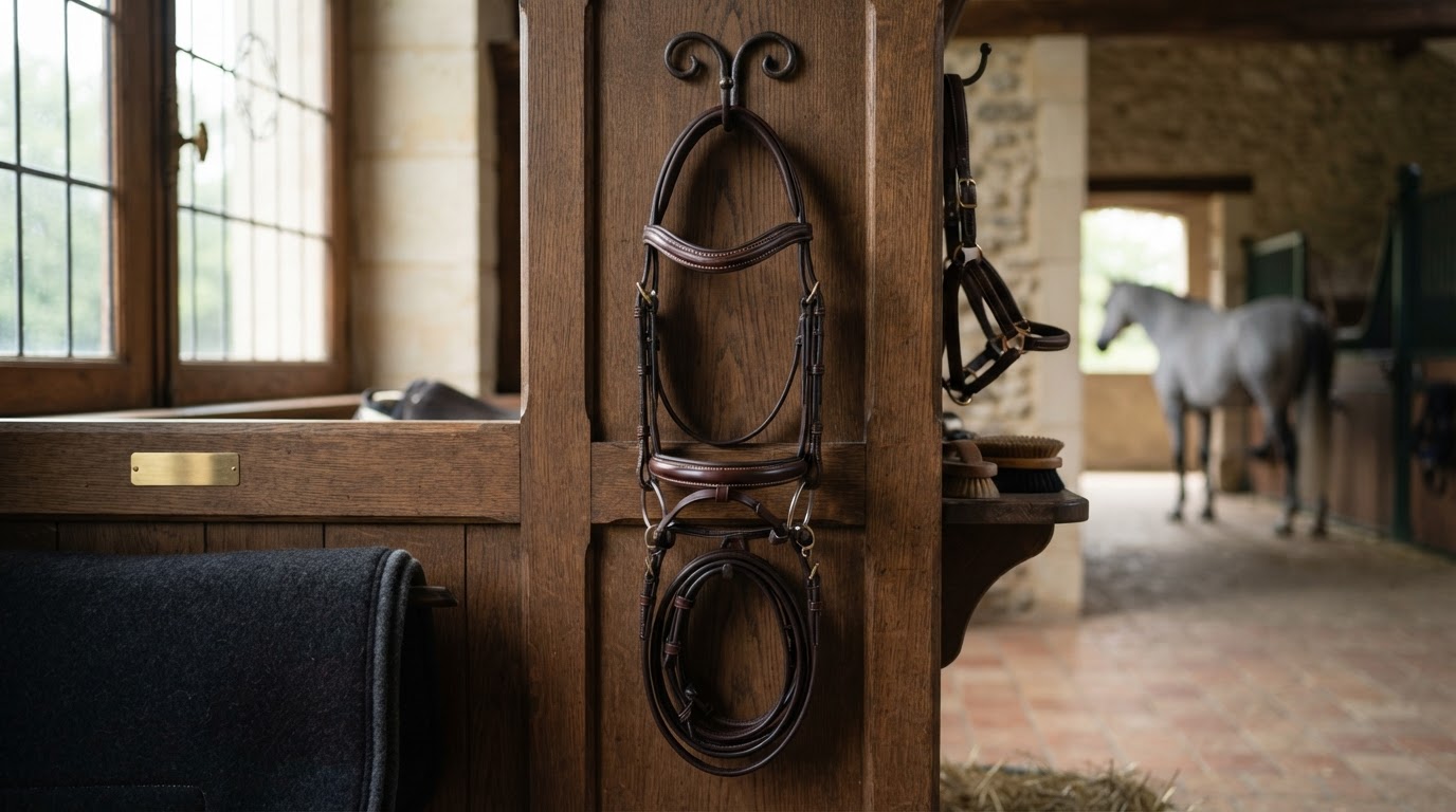 Bridon de cheval sur mesure