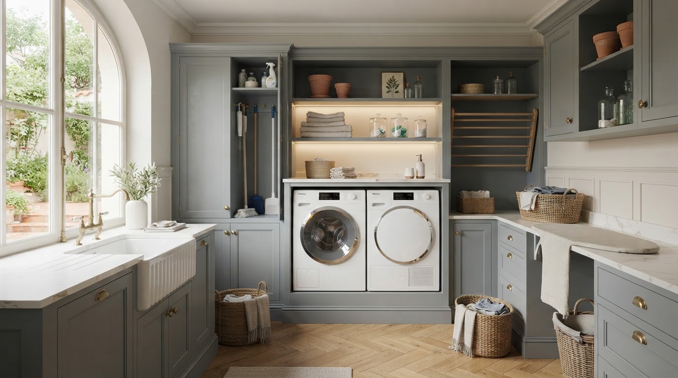 meuble de buanderie sur mesure