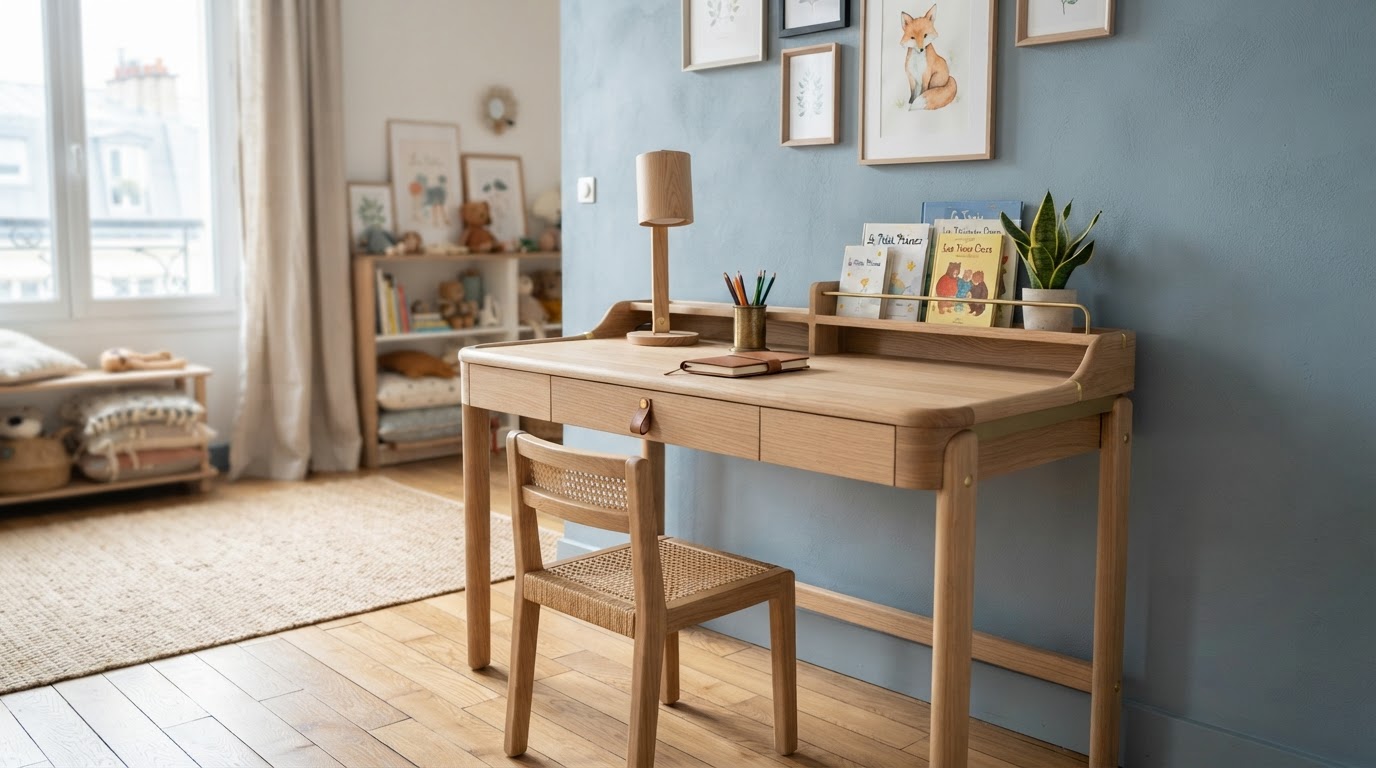 Bureau enfant sur mesure