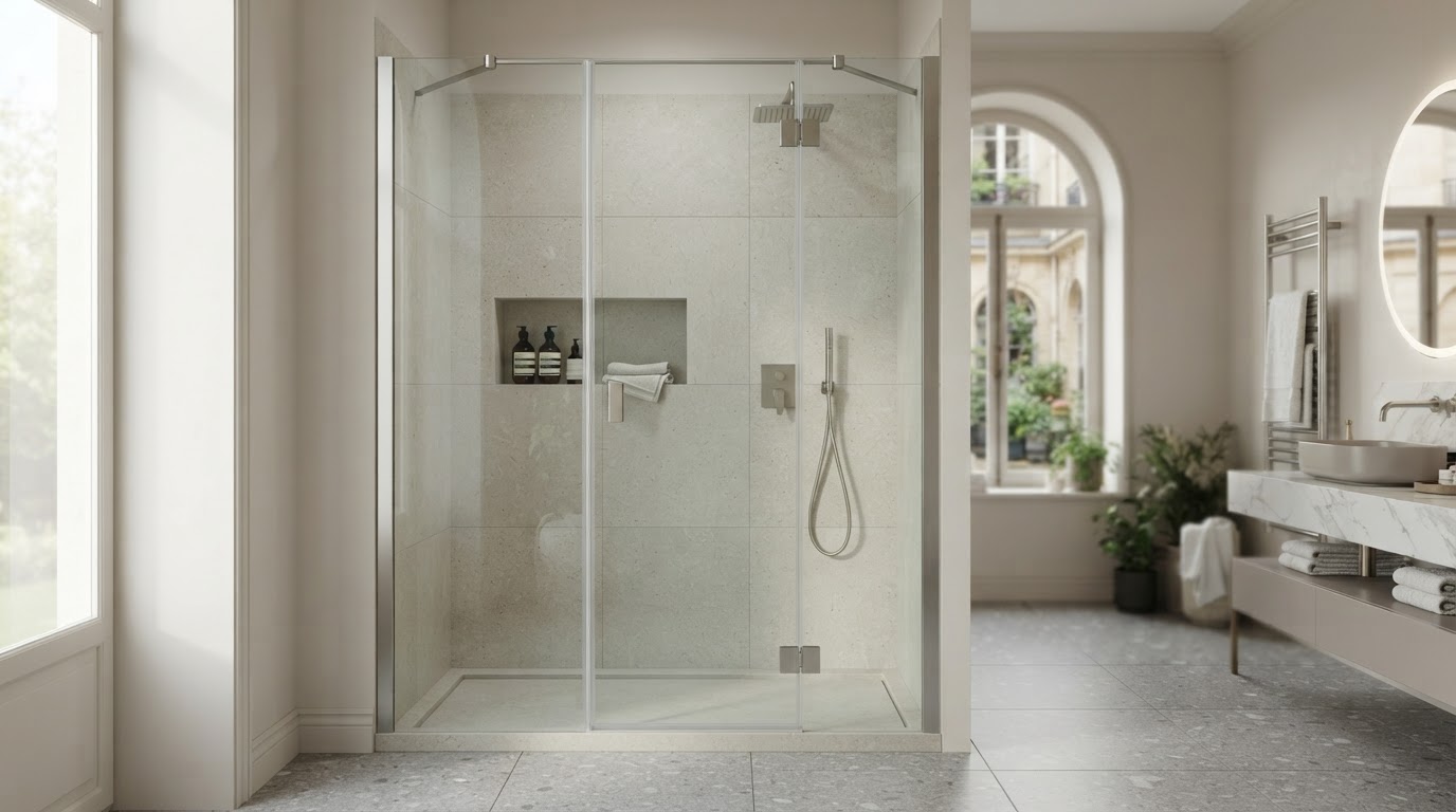 Cabine de douche sur mesure