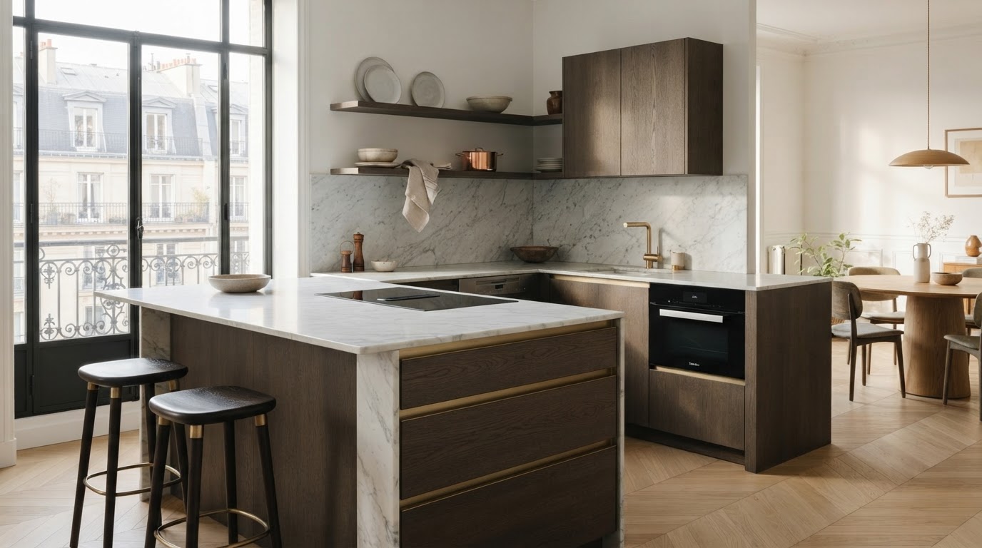 caisson de cuisine sur mesure