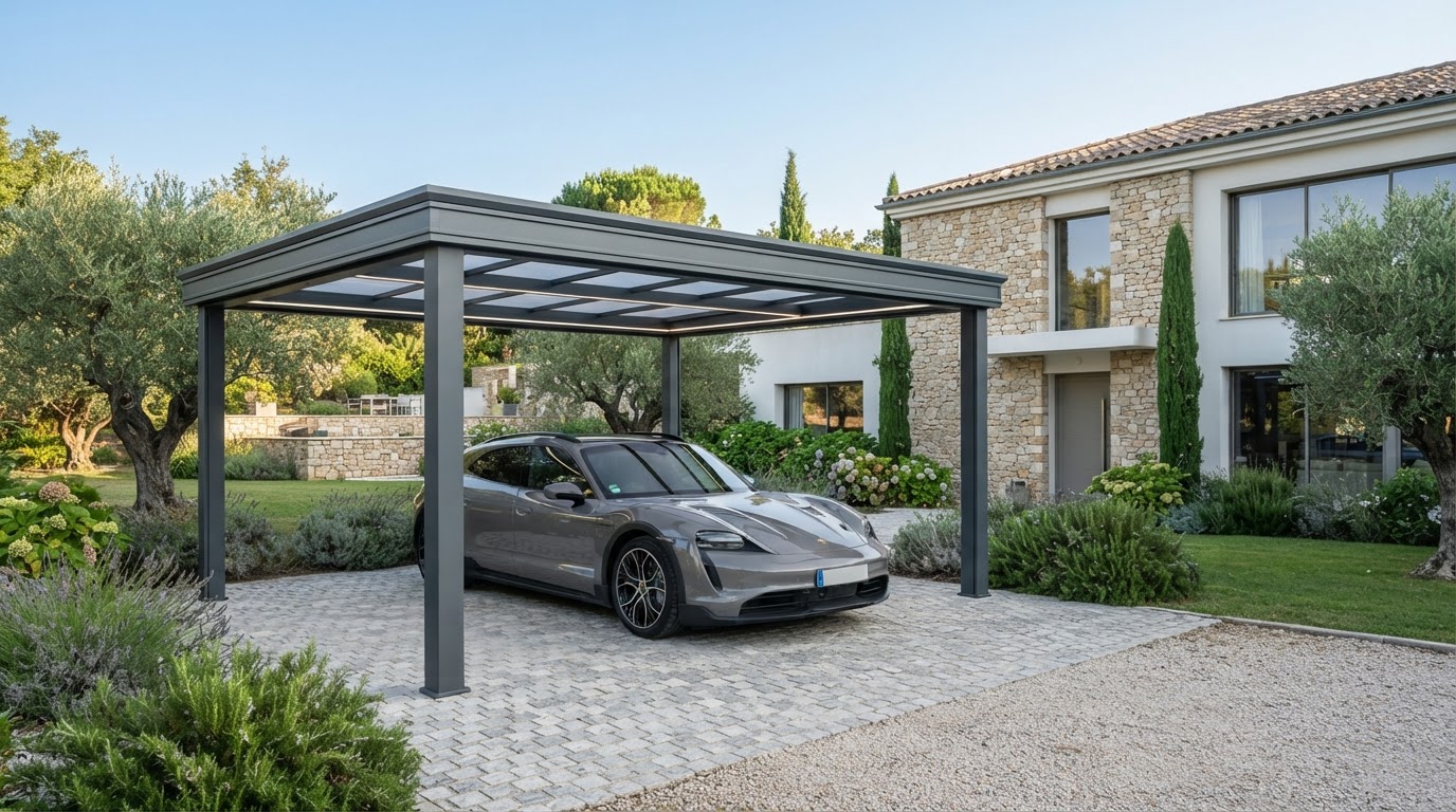 Carport aluminium sur mesure
