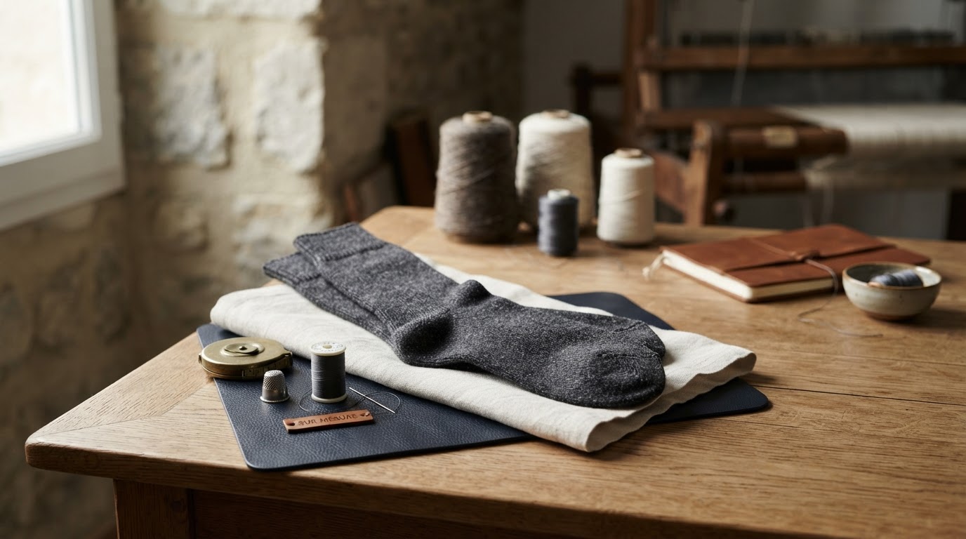 chaussettes sur mesure