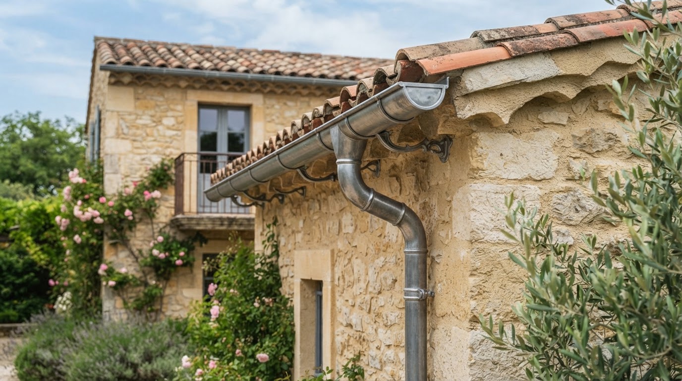 Gouttière sur mesure