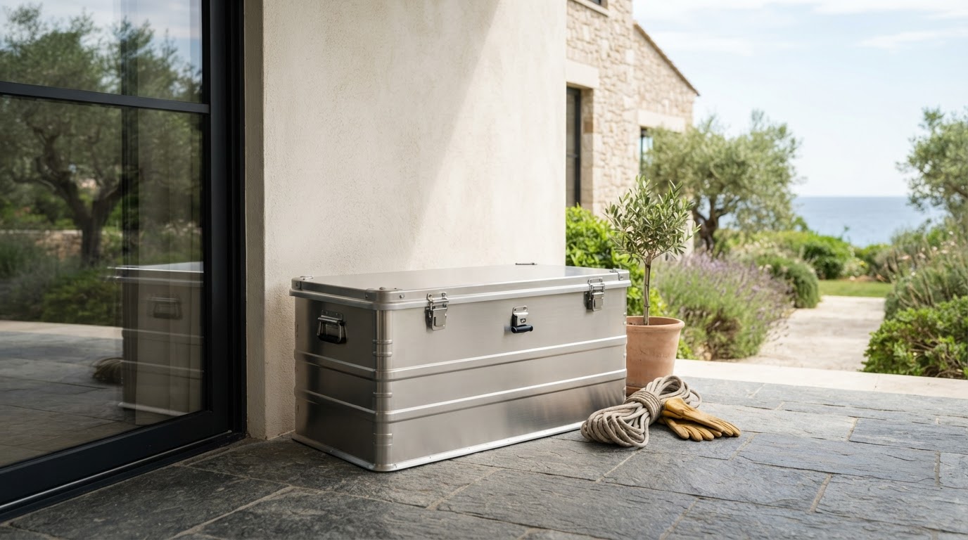 coffre en aluminium sur mesure