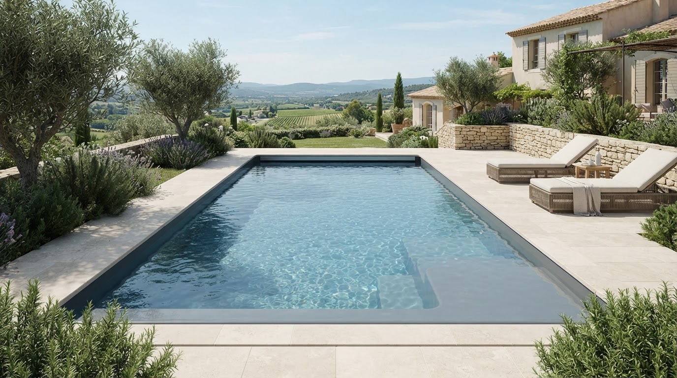 Coque de piscine sur mesure