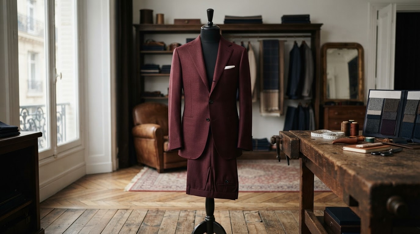 Costume sur mesure homme