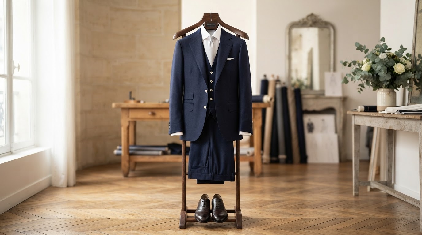costume de mariage sur mesure