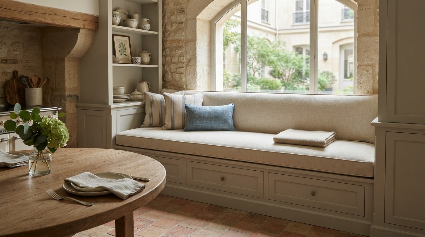 coussin de banquette sur mesure